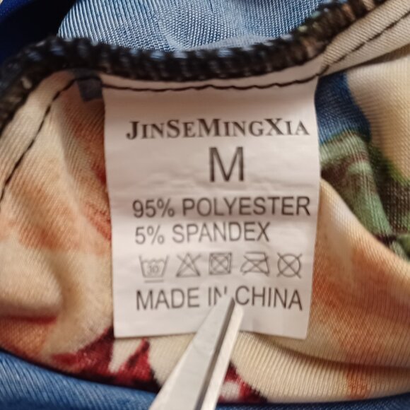 Women's Jensemingxia Sunflower Midi Spring/Summer Dress Size Med Very Stretchy - Picture 5 of 7